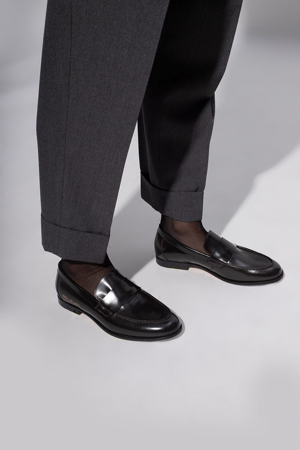 Common projects discount black loafers